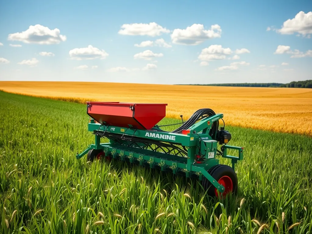 Jak ustawić siewnik Amazone D7 do pszenicy? Praktyczne wskazówki