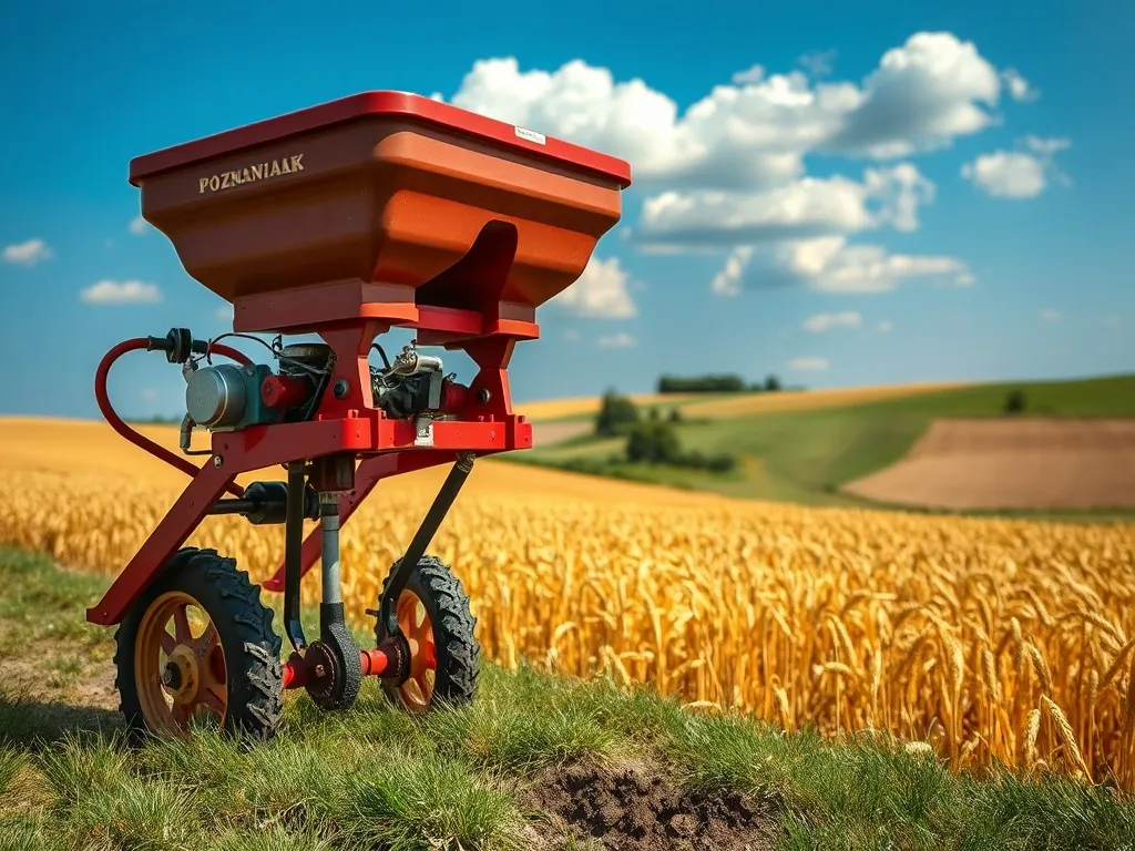 Jak ustawić siewnik Poznaniak do siewu pszenżyta?