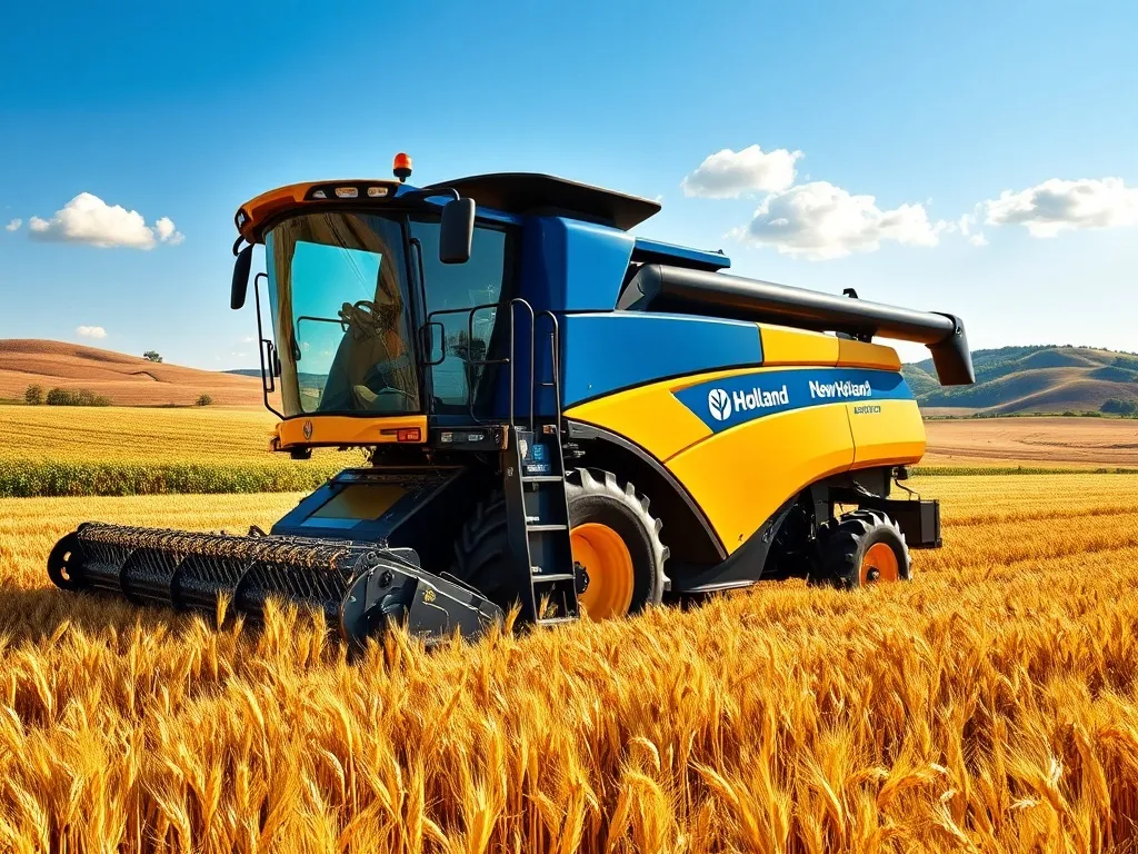 Ile kosztuje nowy kombajn New Holland? Sprawdź ceny i modele